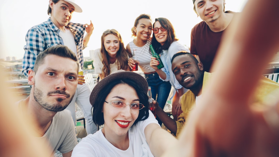 Diverse congregation members connecting across language barriers